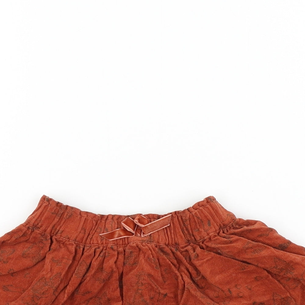 TU Girls Brown   Flare Skirt Size 12-18 Months  - THE GRUFFALO