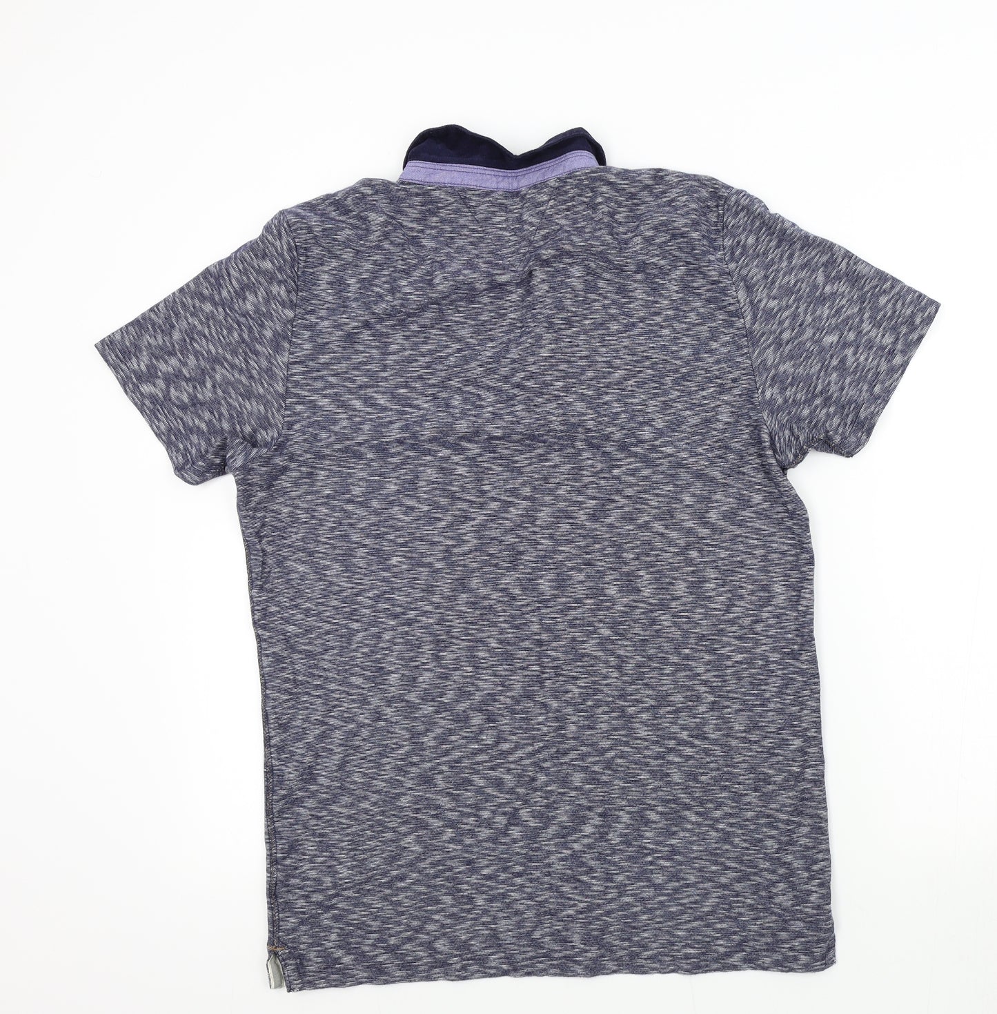 NEXT Mens Blue Colourblock   Polo Size M