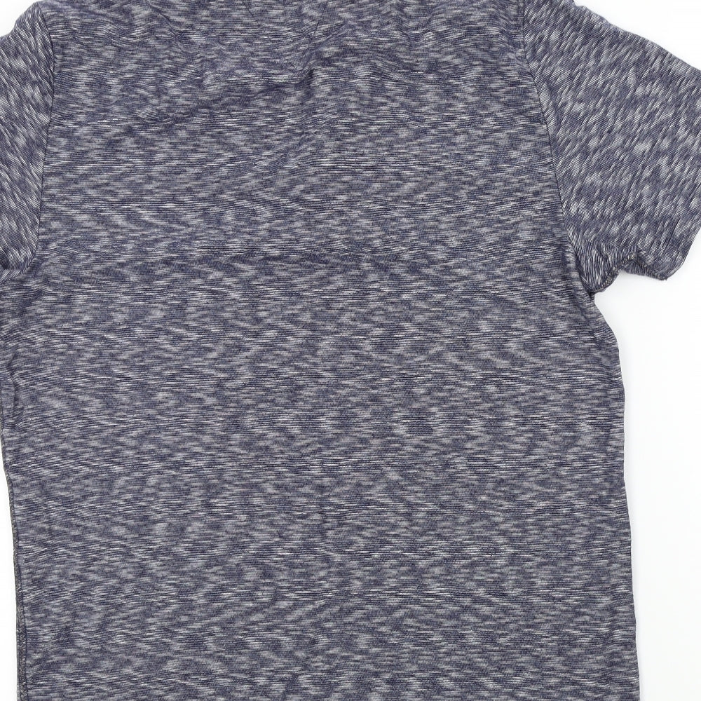 NEXT Mens Blue Colourblock   Polo Size M