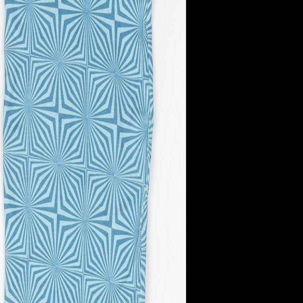 red wrechin Girls Brown Geometric  A-Line Skirt One Size