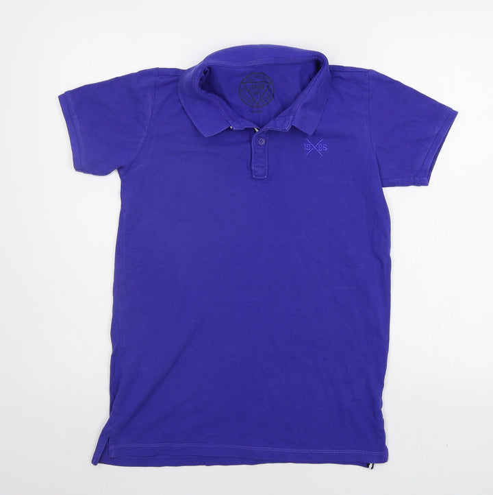 Matalan Boys Blue   Basic Polo Size 13 Years