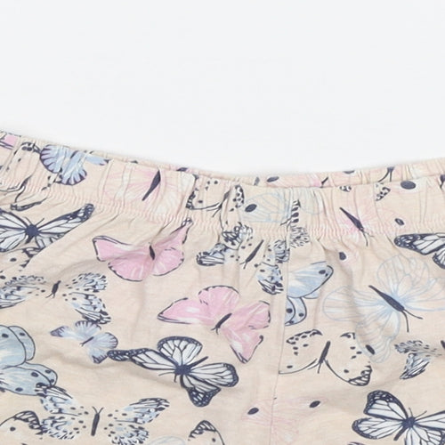 Destination Girls Beige Geometric  Top Sleep Shorts Size 9-10 Years