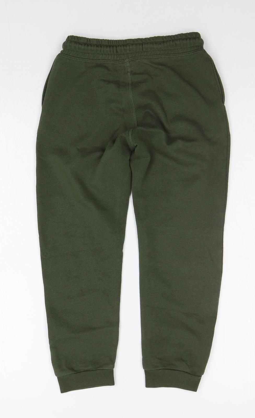 Matalan Girls Green   Jogger Trousers Size 7 Years