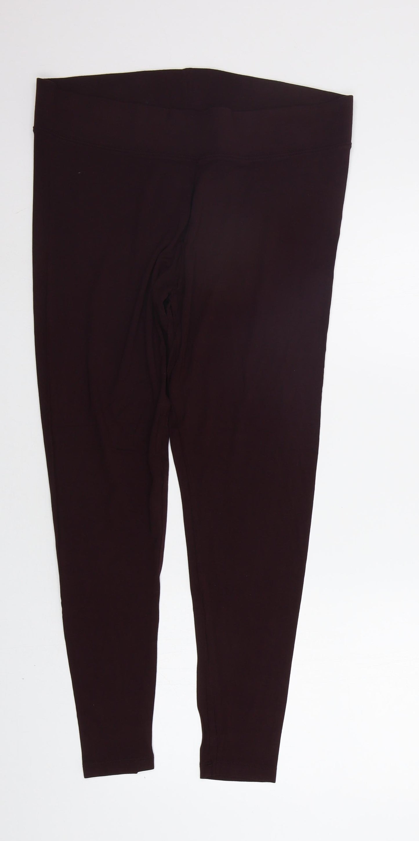 Marks and Spencer Womens Purple   Jegging Leggings Size 16 L24 in