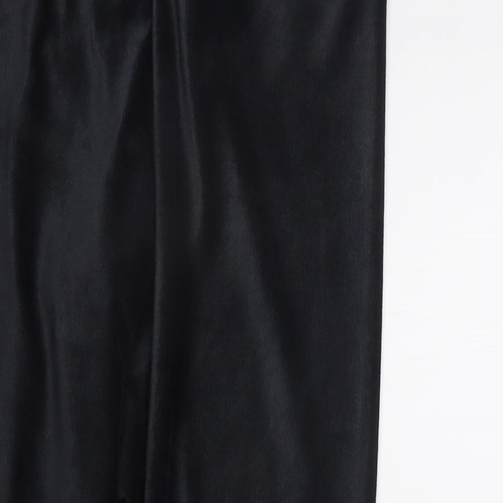 Marks and Spencer Womens Black   Jogger Trousers Size 18 L27 in
