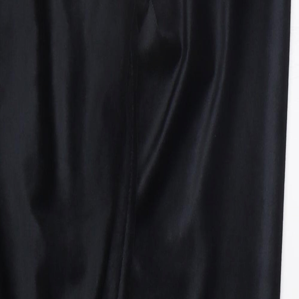 Marks and Spencer Womens Black   Jogger Trousers Size 18 L27 in