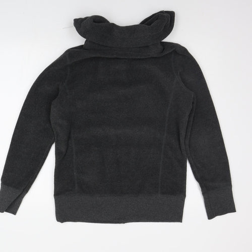 evie Womens Grey   Full Zip Jumper Size 12