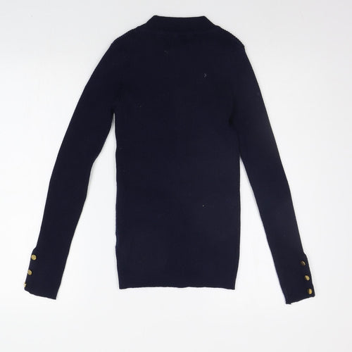 In Vogue Womens Blue   Pullover Jumper Size M