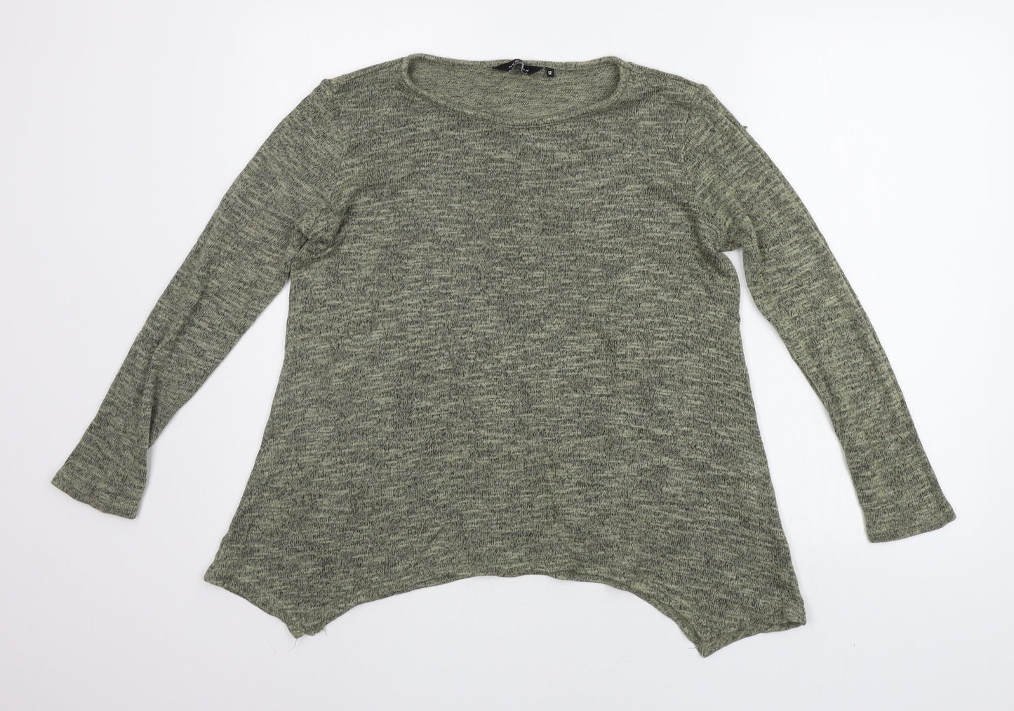 New Look Womens Green   Pullover Jumper Size 12