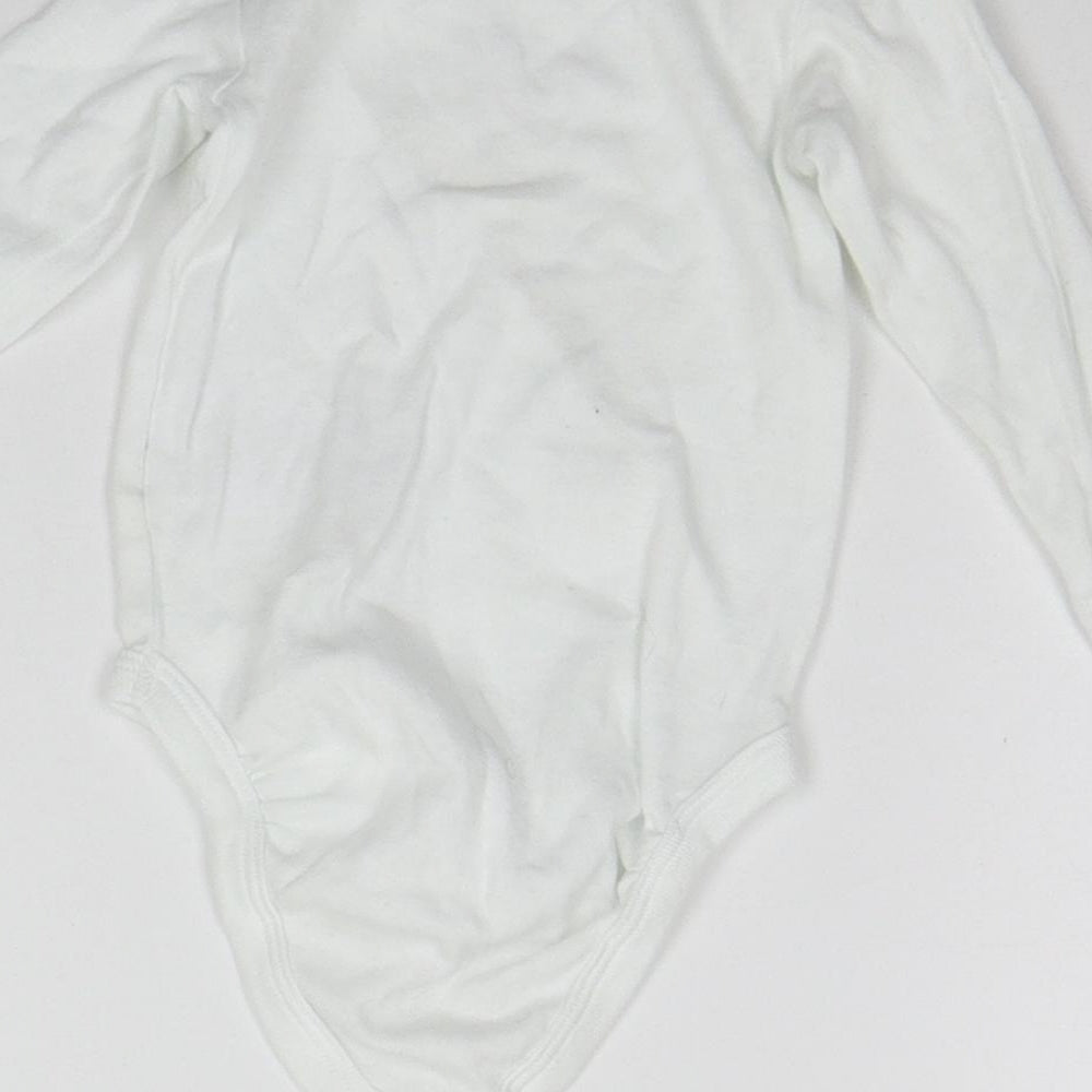 Lupilu Baby White   Babygrow One-Piece Size 3-6 Months
