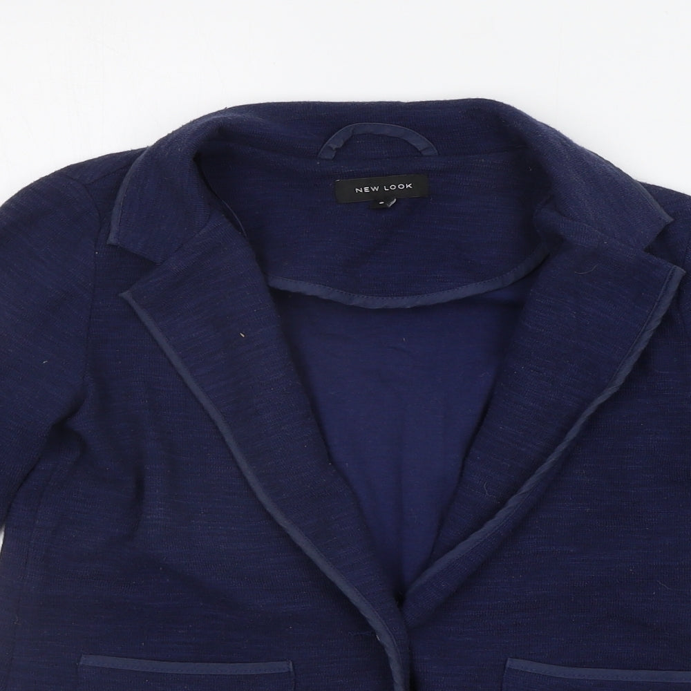 New Look Womens Blue   Cardigan Jumper Size 6