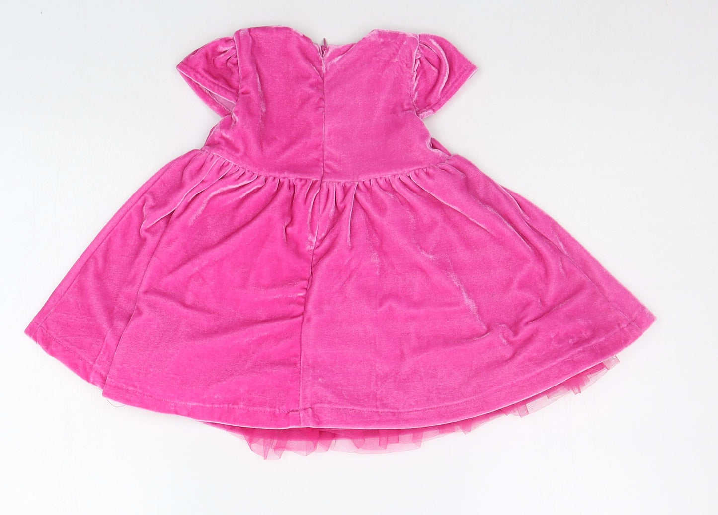 Coolclub Girls Pink   Fit & Flare  Size 6-9 Months