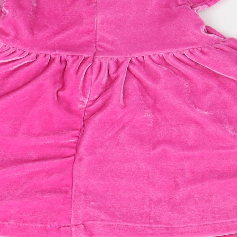 Coolclub Girls Pink   Fit & Flare  Size 6-9 Months