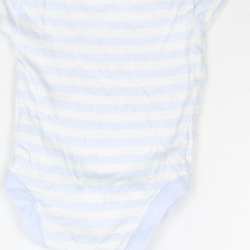 Matalan Baby Blue Striped  Babygrow One-Piece Size 3-6 Months