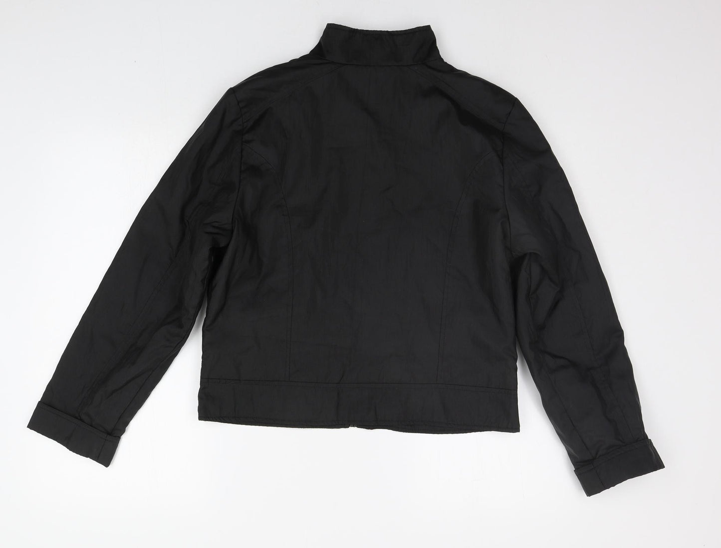 Clyde Womens Black   Jacket Coat Size 12