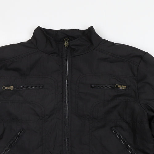 Clyde Womens Black   Jacket Coat Size 12