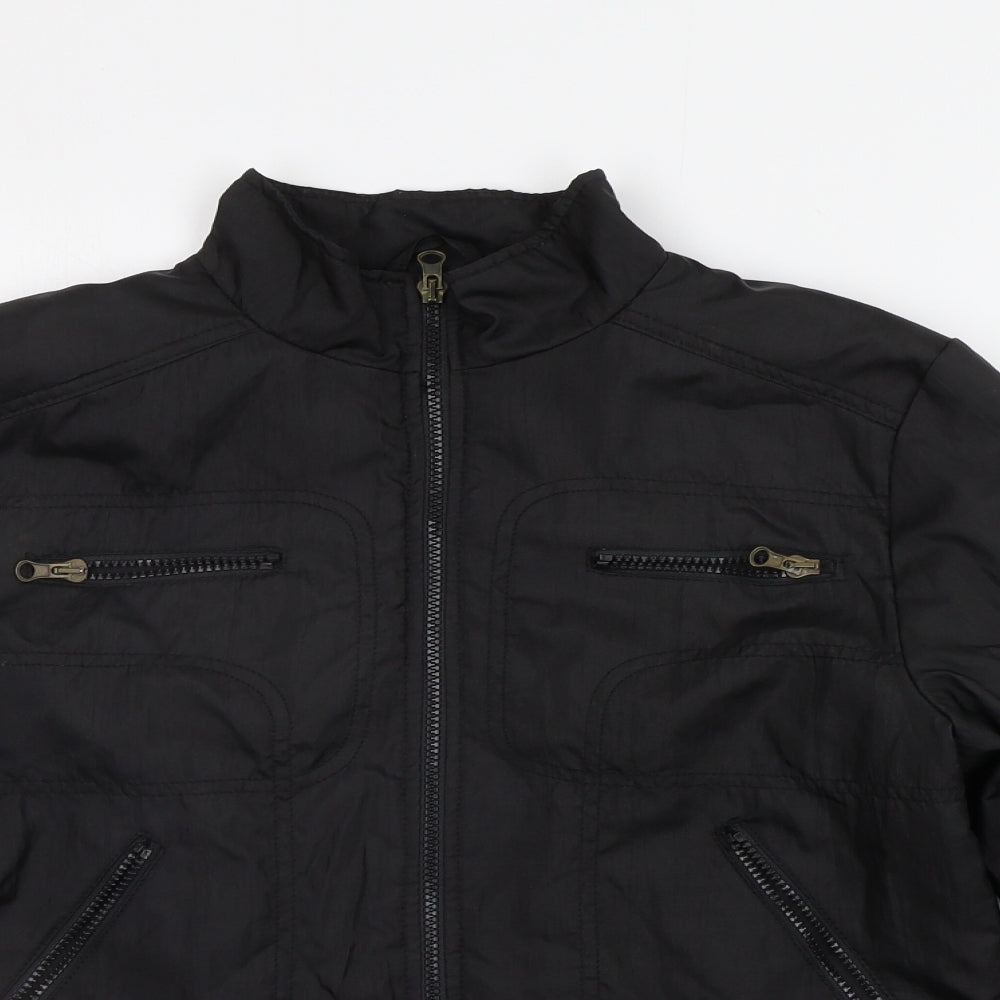 Clyde Womens Black   Jacket Coat Size 12