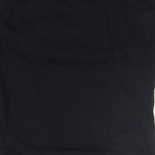 carr Boys Black   Basic T-Shirt Size 6-7 Years
