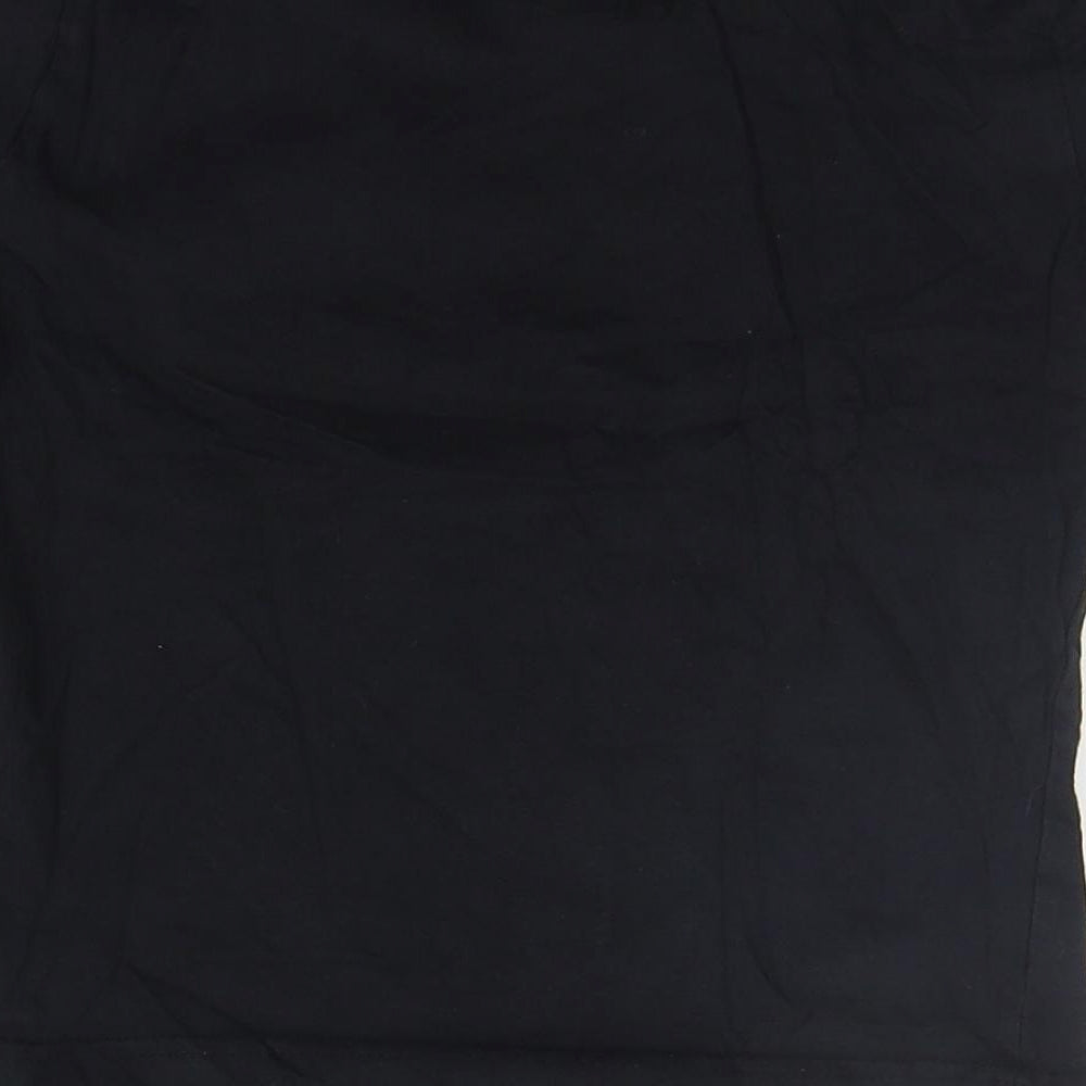 carr Boys Black   Basic T-Shirt Size 6-7 Years