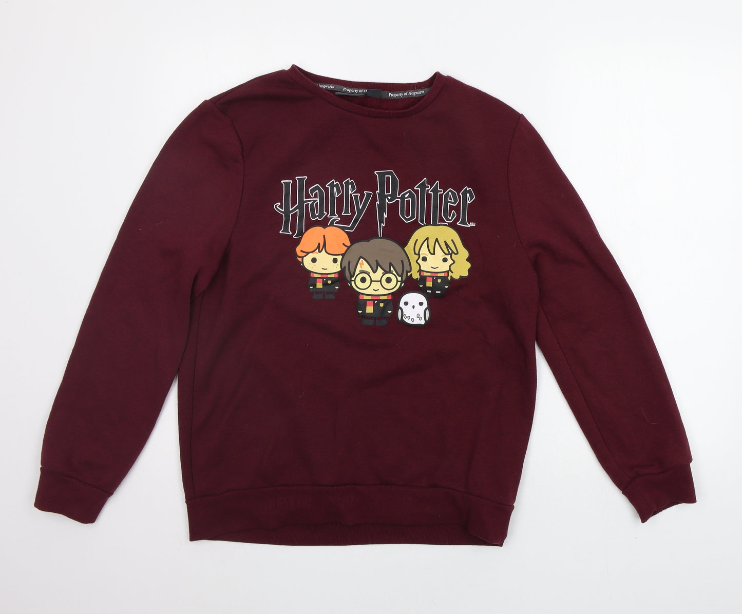 Primark Mens Purple   Pullover Jumper Size S  - HARRY POTTER
