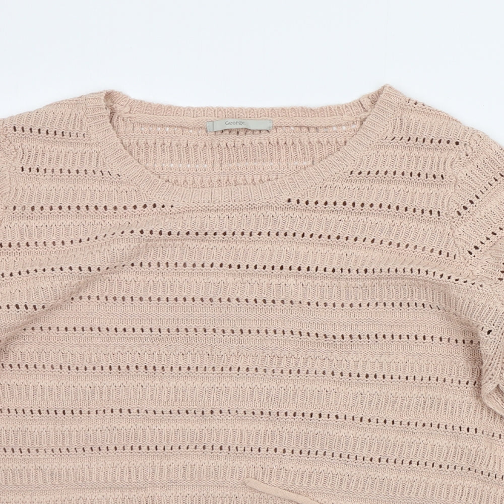 George Womens Beige   Pullover Jumper Size 16