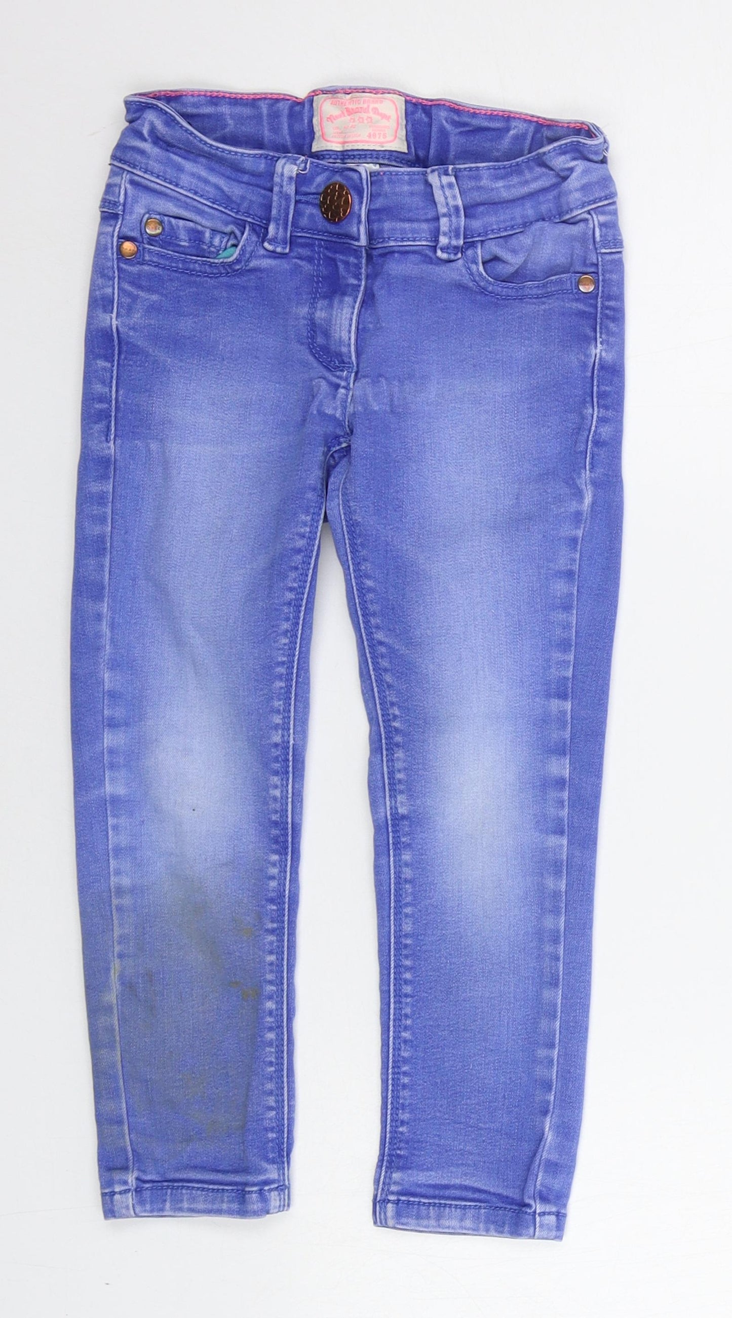NEXT Boys Blue   Straight Jeans Size 5 Years