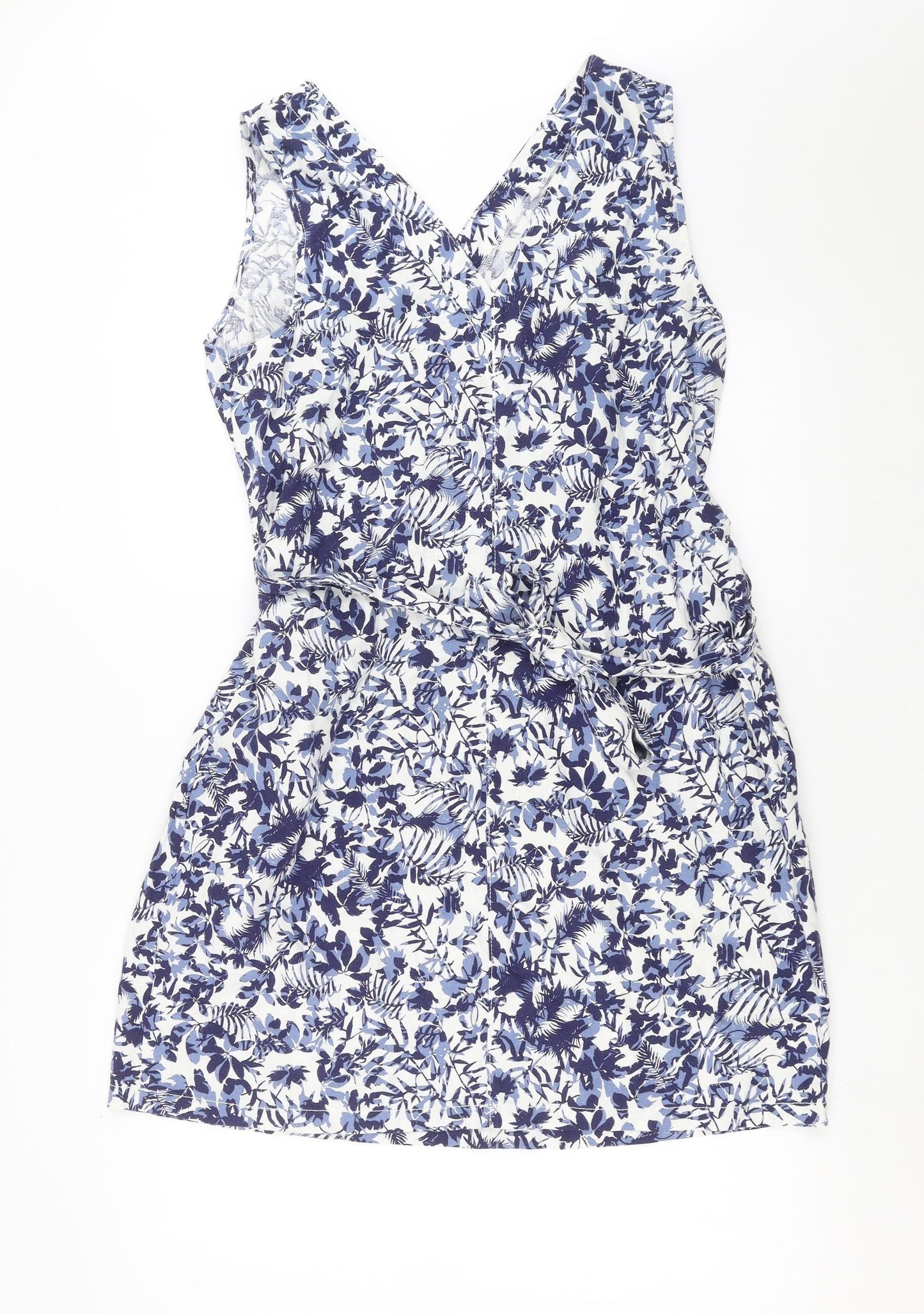 Papaya Womens Blue Floral  Shift  Size 16