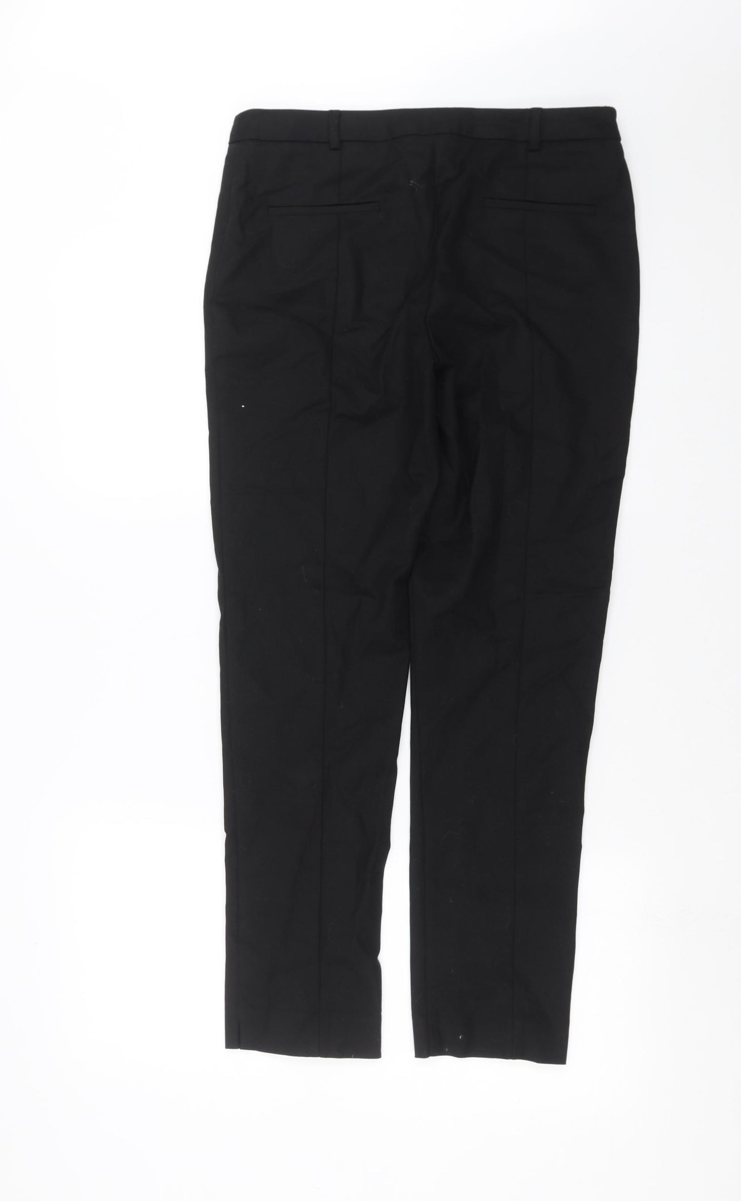 Oasis Womens Black   Trousers  Size 10 L28 in