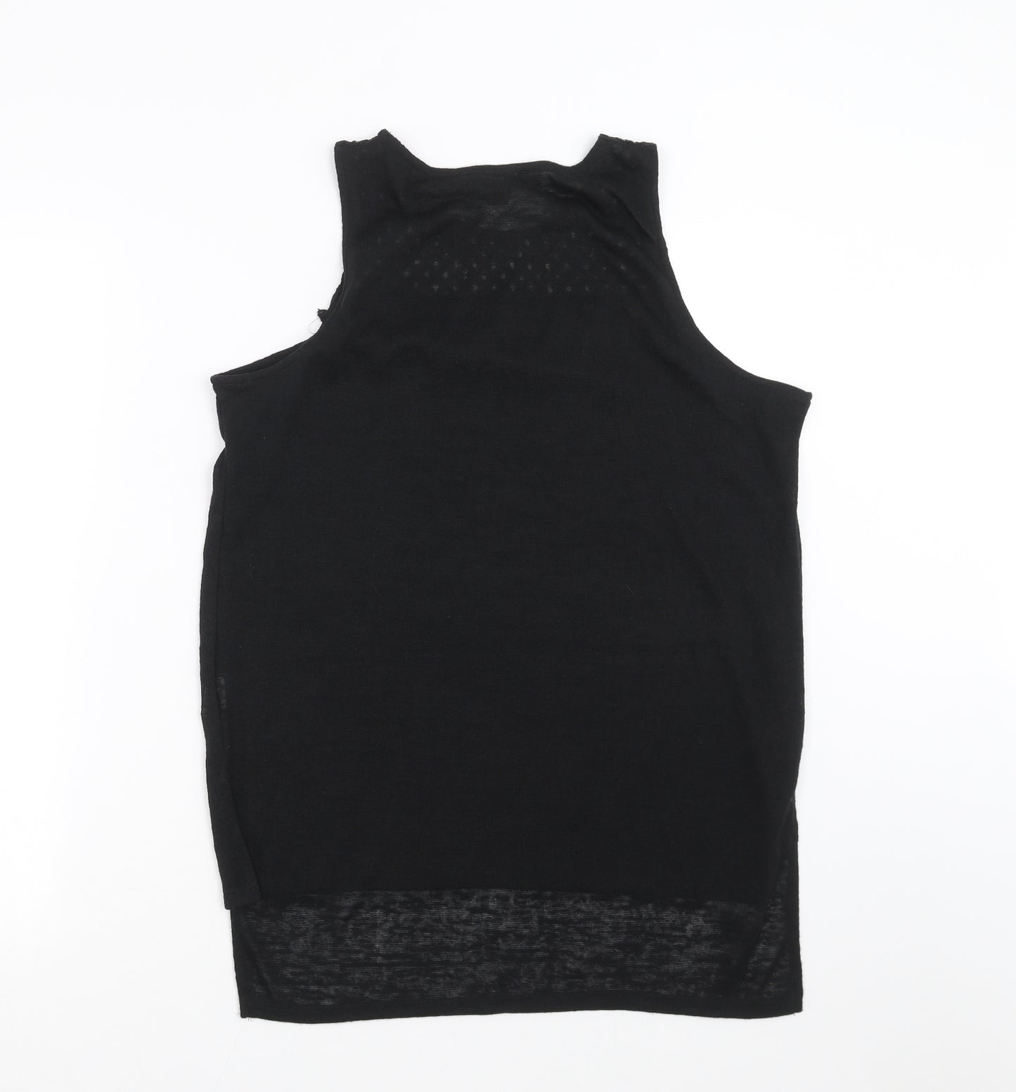 Primark Womens Black  Knit Basic Tank Size 14
