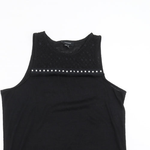Primark Womens Black  Knit Basic Tank Size 14