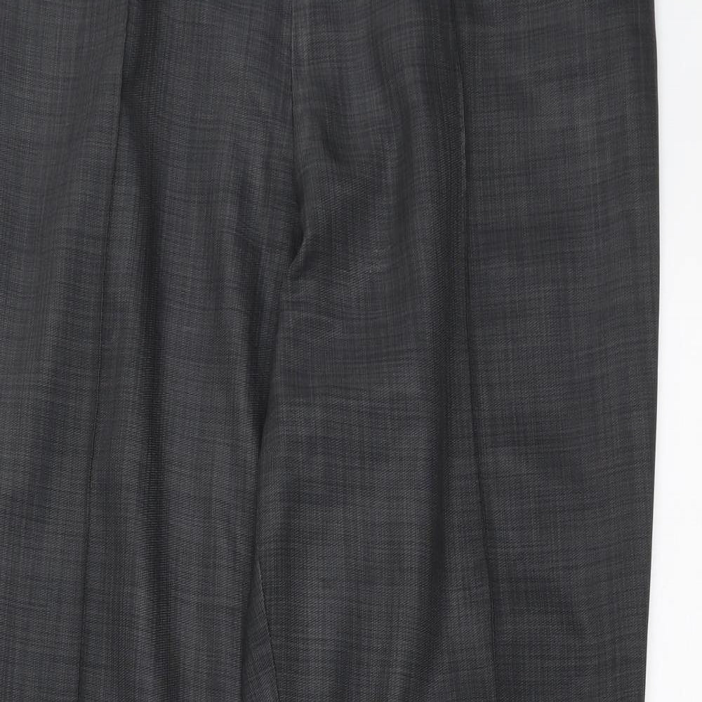 Marks and Spencer Womens Grey   Trousers  Size 14 L29 in