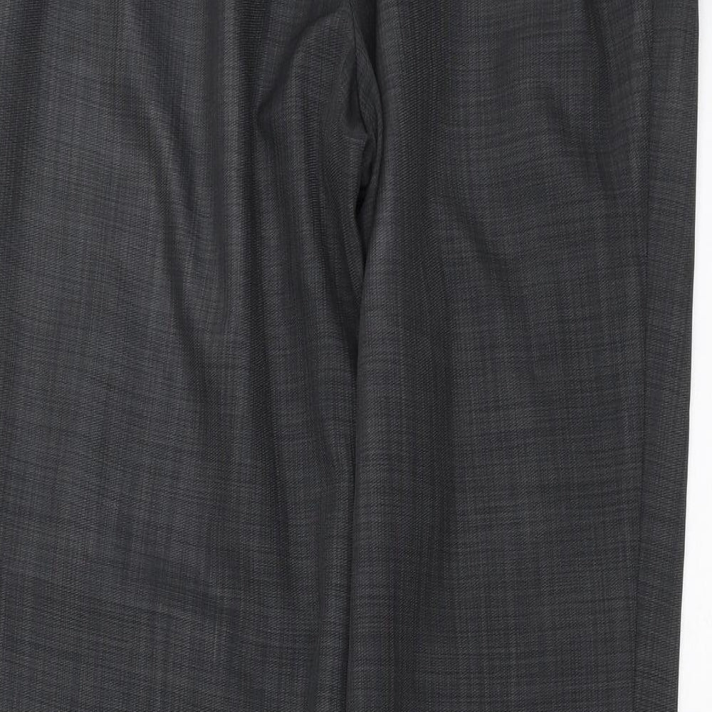 Marks and Spencer Womens Grey   Trousers  Size 14 L29 in