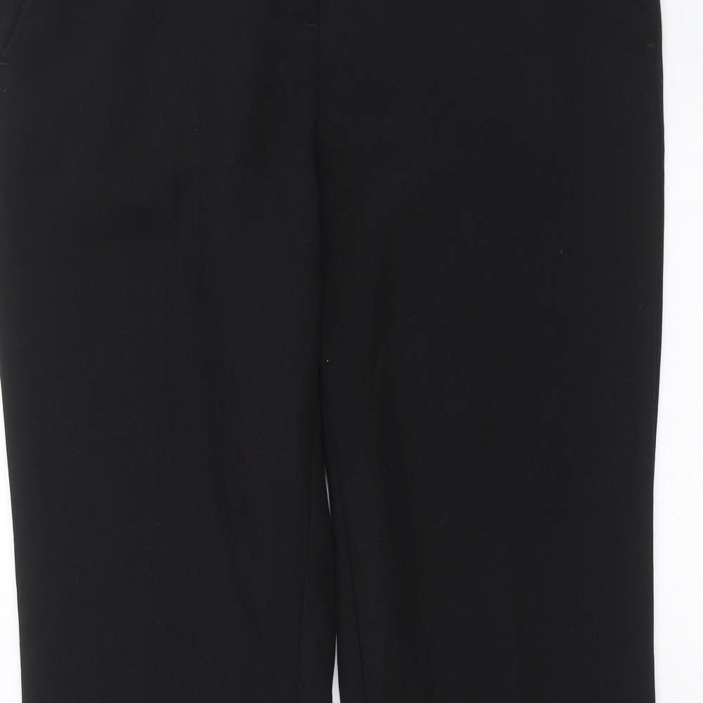 NEXT Womens Black   Trousers  Size 12 L31 in