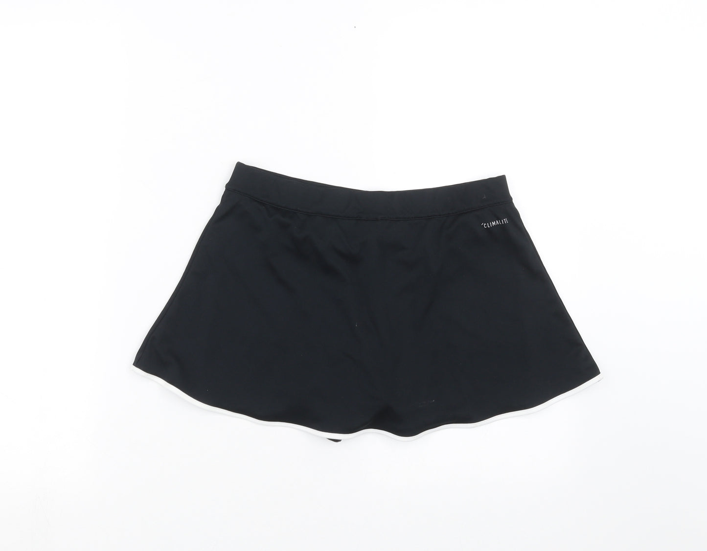 adidas Womens Black   Skater Skort Size M  - Climalite