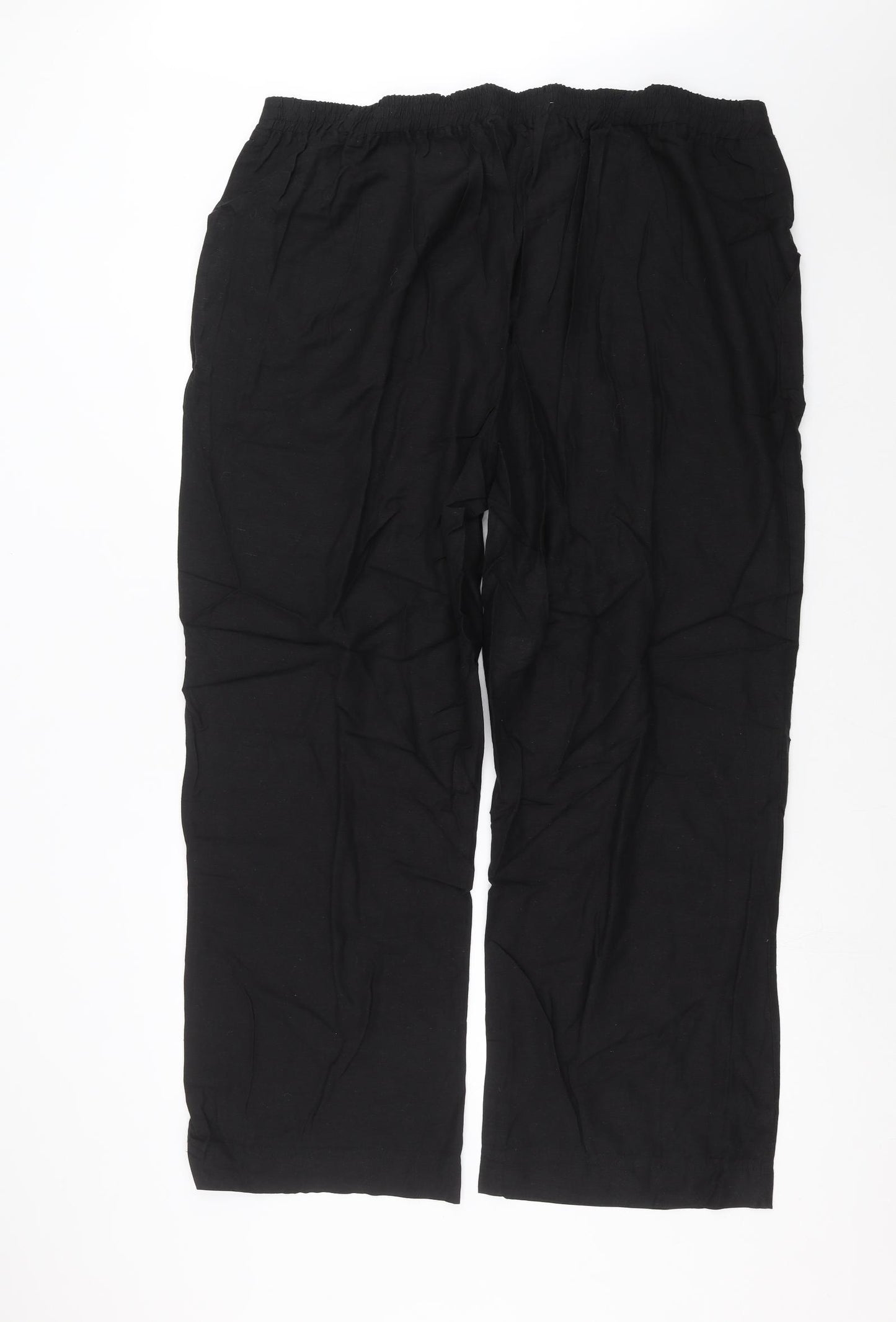 Anthology Womens Black   Trousers  Size 24 L29 in