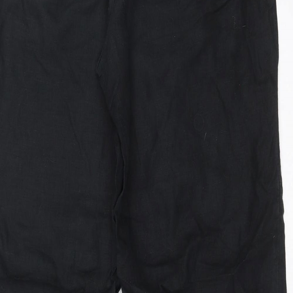 TU Womens Black   Trousers  Size 12 L29 in