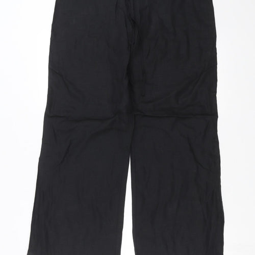 Marks and Spencer Womens Black   Trousers  Size 16 L27 in - short Leg