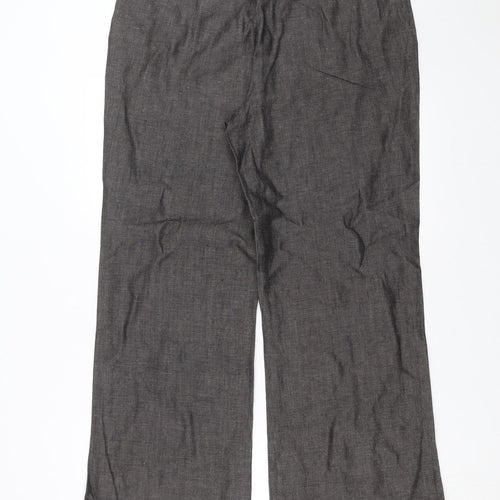 Hoxton Chic Womens Grey   Trousers  Size 16 L32 in