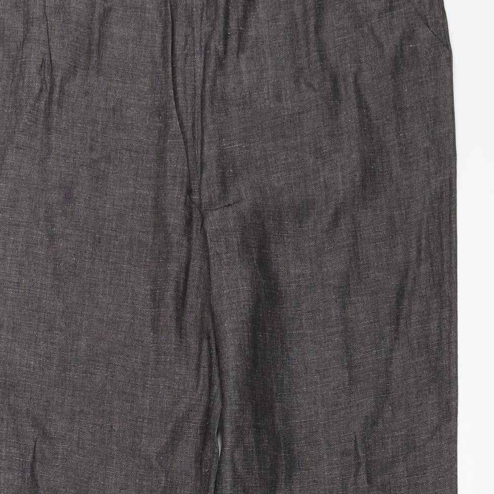 Hoxton Chic Womens Grey   Trousers  Size 16 L32 in