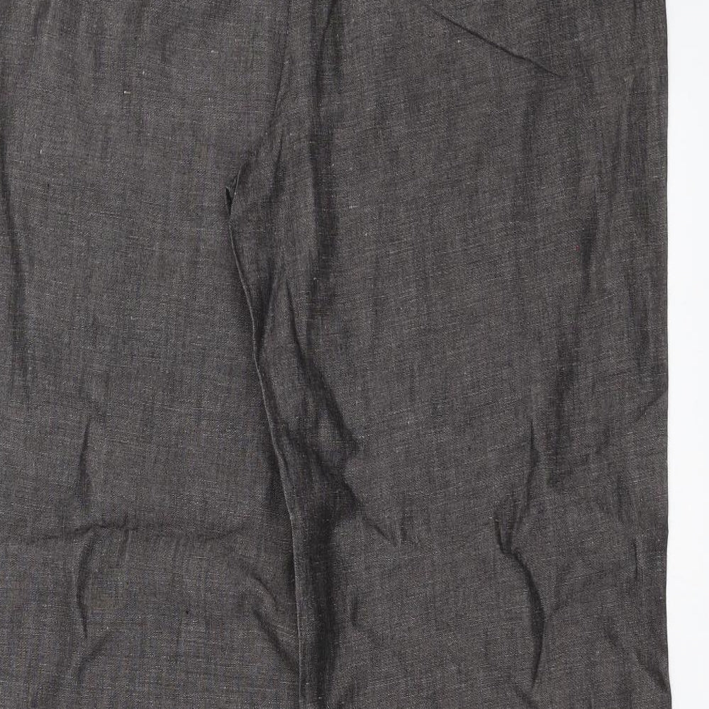 Hoxton Chic Womens Grey   Trousers  Size 16 L32 in