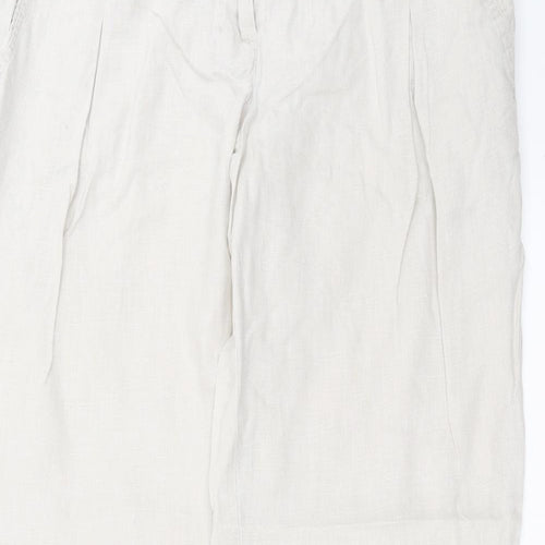 Warehouse Womens Beige   Trousers  Size 10 L28 in