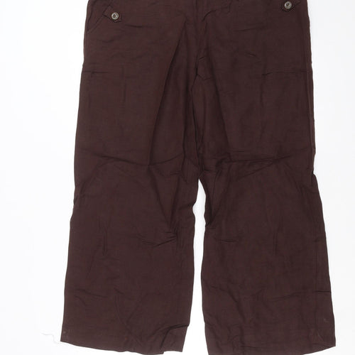 Et vous Womens Brown   Trousers  Size 16 L28 in