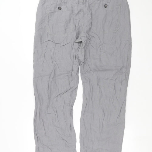 Avenue Womens Grey   Trousers  Size 38 in L29 in