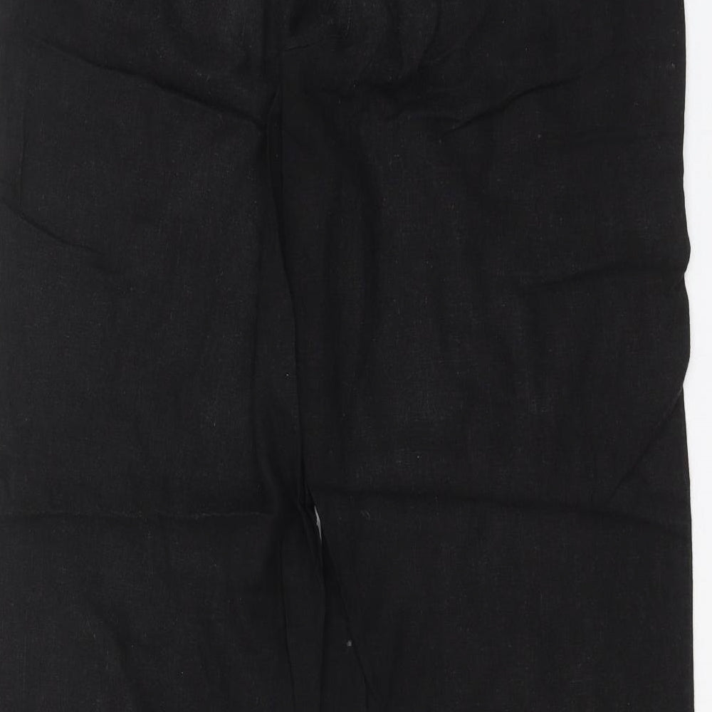 Wallis Womens Black   Trousers  Size 10 L28 in