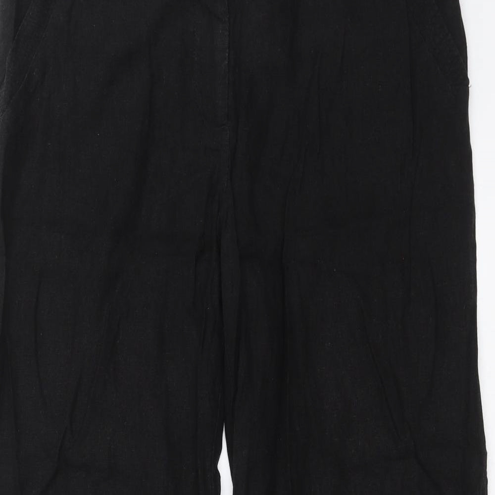 Wallis Womens Black   Trousers  Size 14 L28 in