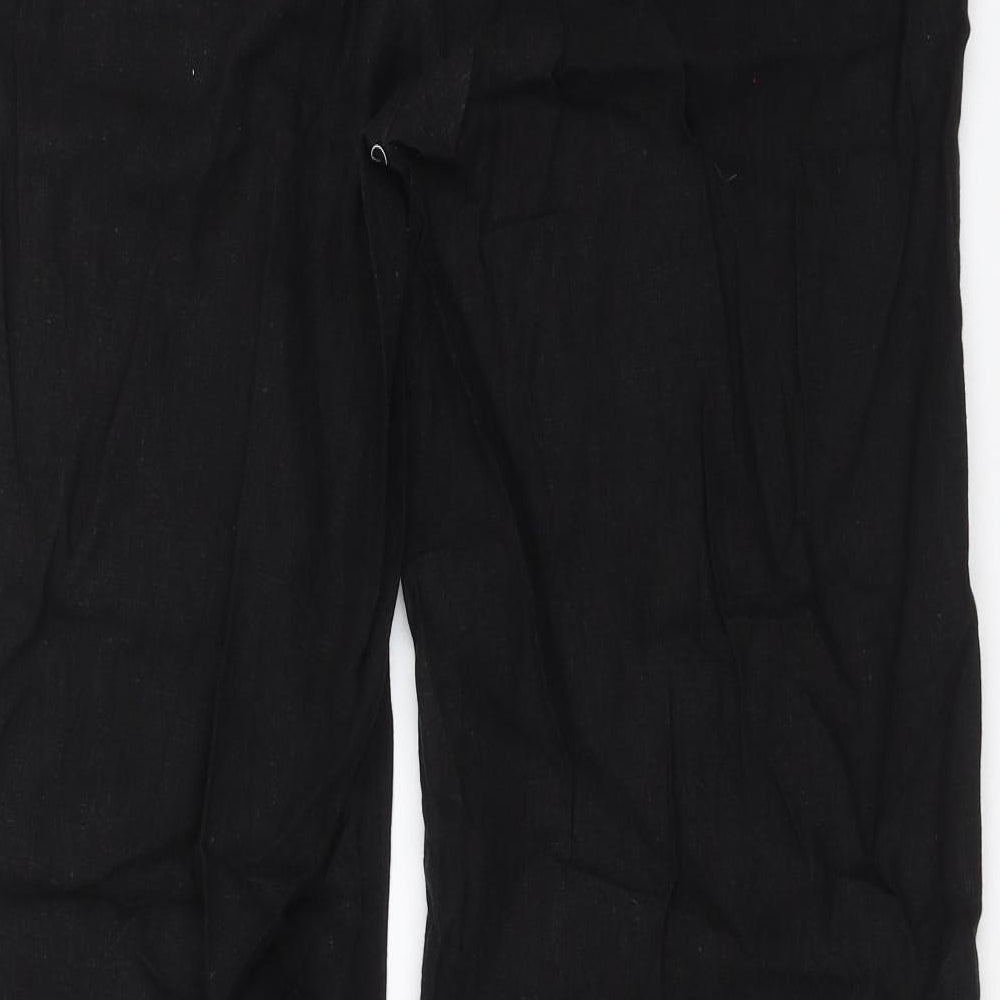 Wallis Womens Black   Trousers  Size 14 L28 in