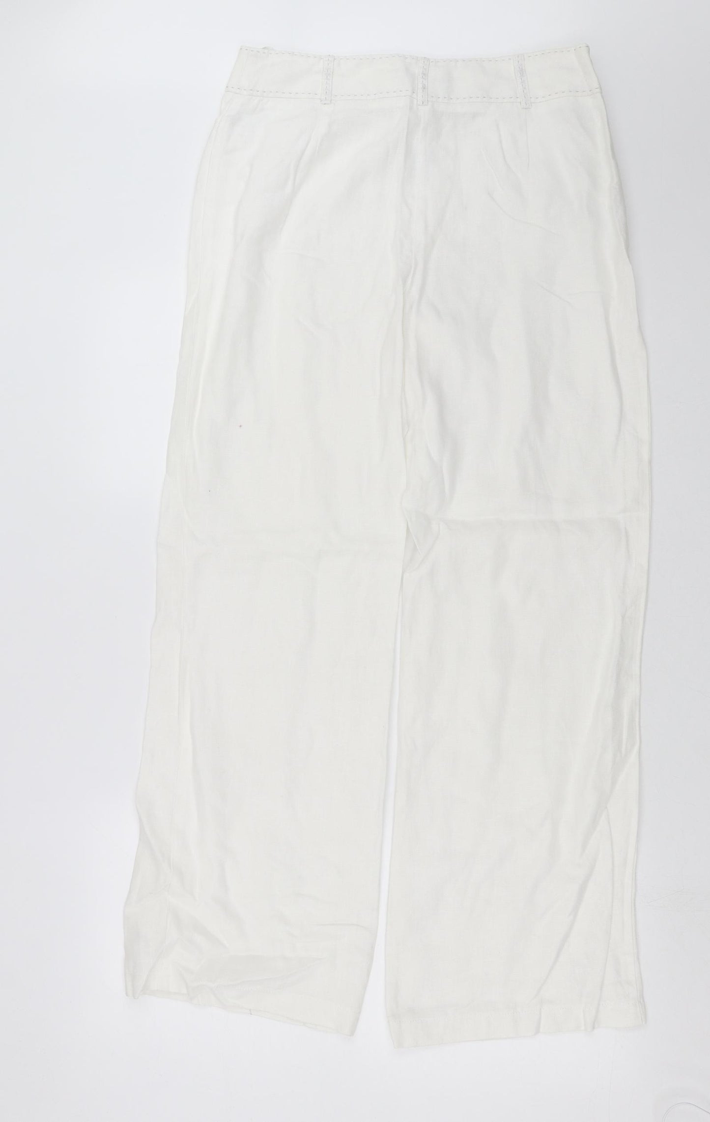 Marks and Spencer Womens White   Trousers   L30 in