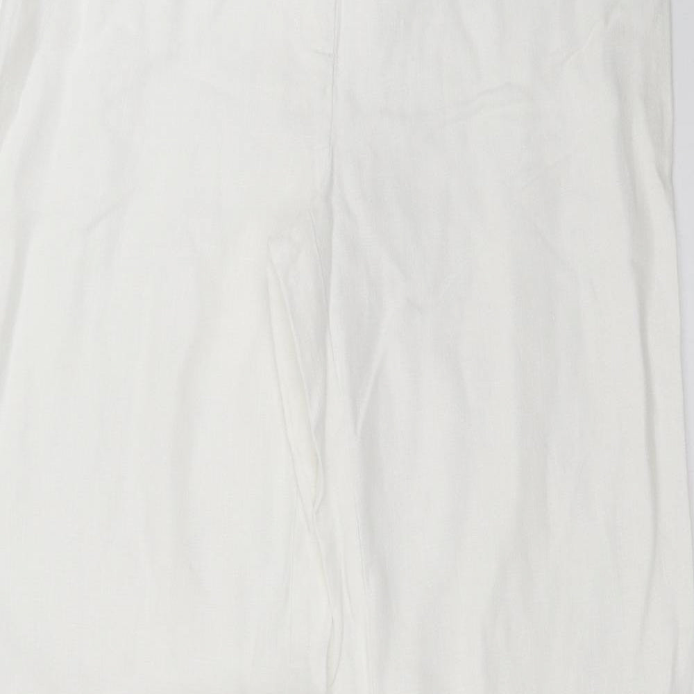 Marks and Spencer Womens White   Trousers   L30 in