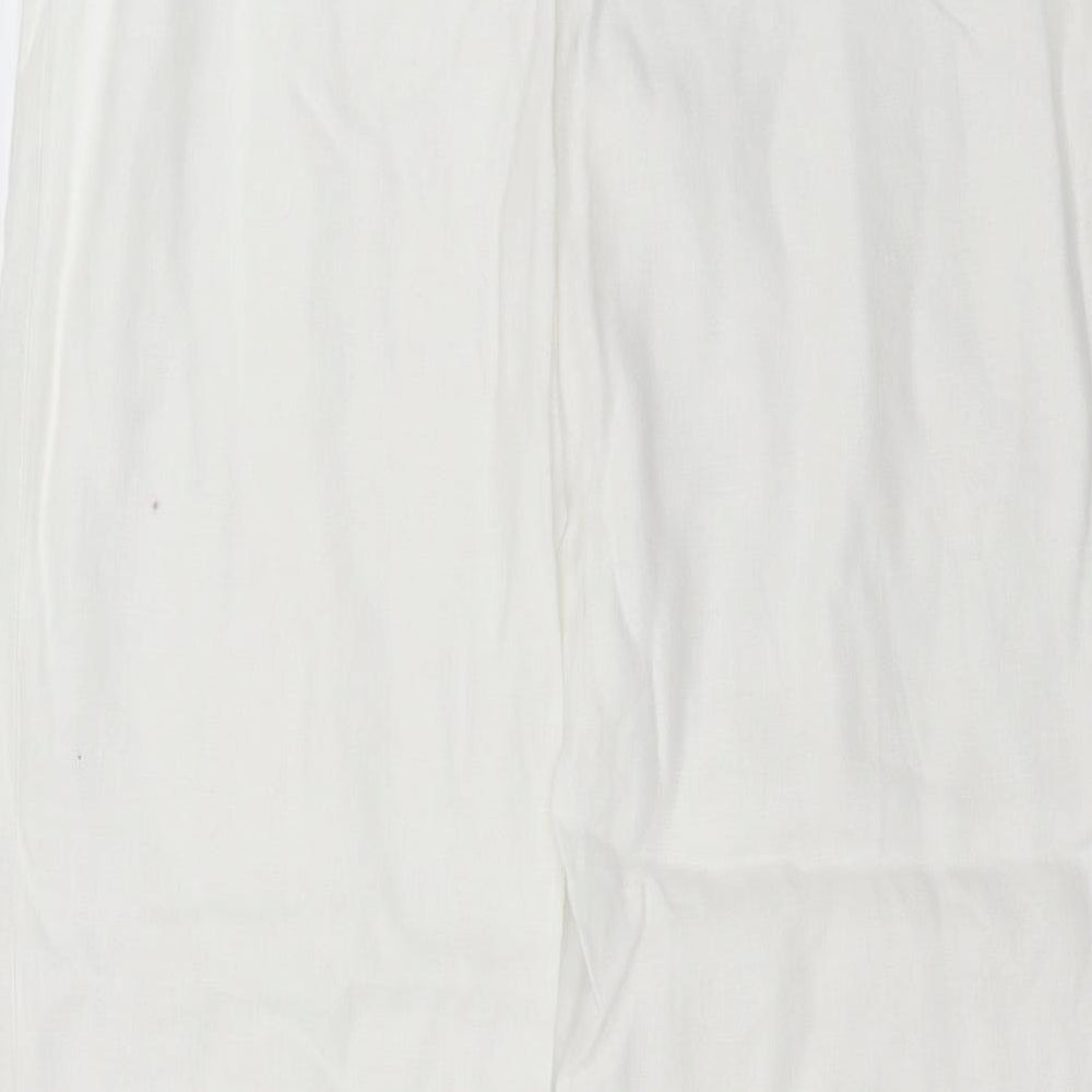 Marks and Spencer Womens White   Trousers   L30 in