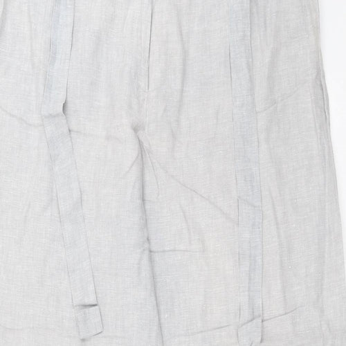Marks and Spencer Womens Grey   Trousers  Size 18 L27 in